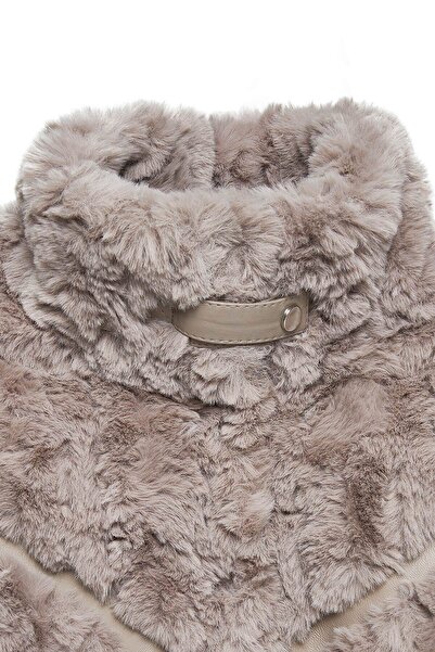 Derimod Melrose Kadın Vizon Teddy Deri Mont 24WGP5019FF