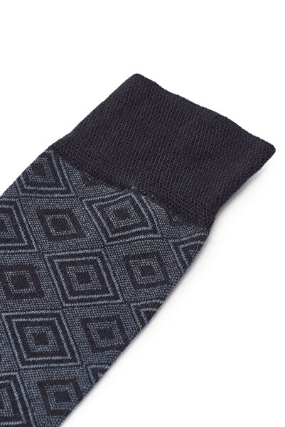 Derimod Ανδρικές μακριές κάλτσες γκρι 000A2C35056F