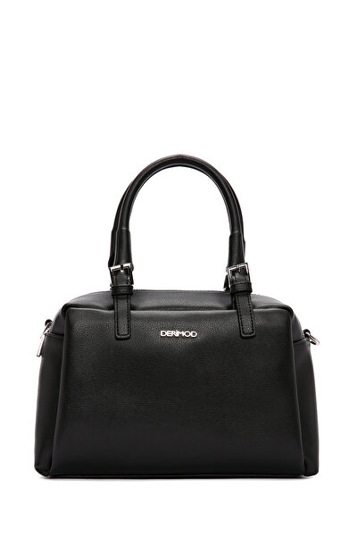 Derimod Women's Black Long Strap Handbag 25Sbd2008Ft
