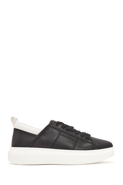 Derimod ACBC x DERİMOD Erkek Siyah Bağcıklı Sneaker 24WFD760018