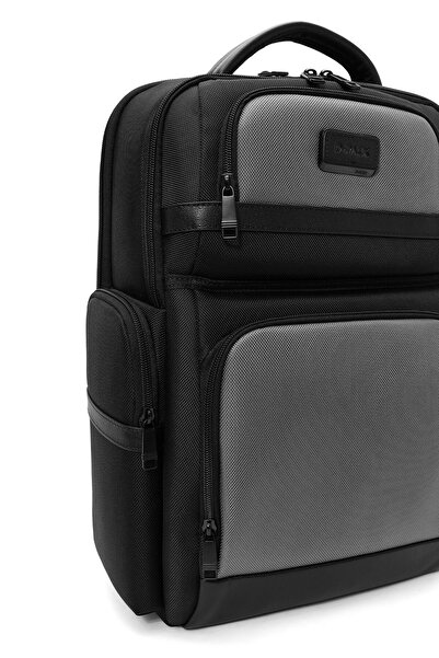 Derimod D-Pack Unisex Siyah Kumaş Sırt Çantası 24WBD30026F