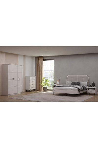 Doğtaş Glen Orma 3 Kapaklı Dolap - Beyaz