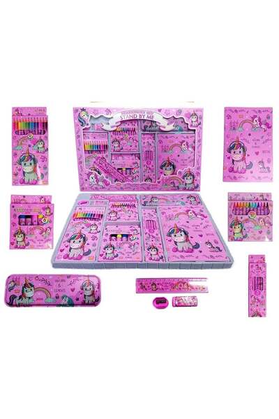 huitich مجموعة قرطاسية يونيكورن للأطفال