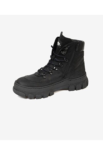 Greyder Kadın Siyah Hakiki Deri Casual Bot 3K2SB31121