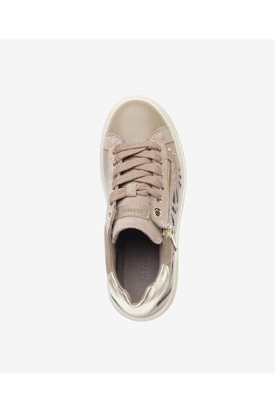 Greyder Kadın Siyah Hakiki Deri Memory Foam Taban Spor Ayakkabı 4K2SA33734