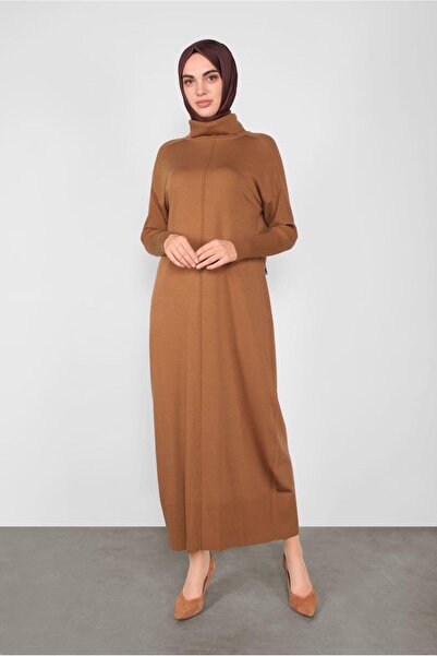 Alvina BOĞAZLI TRİKO ELBİSE 41074