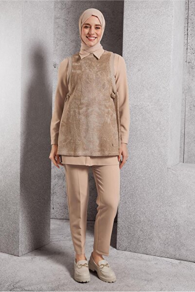 Alvina Triple Trousers Set - 45162