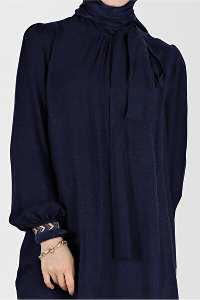 Alvina EMBROIDERED AND TASSELED TUNIC WITH BOW DETAIL 42376