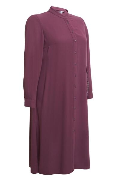 Alvina DÜĞMELİ BÜYÜK BEDEN TUNİK 44447