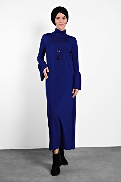 Alvina Сукня з воланами на рукавах і широким вирізом 40012