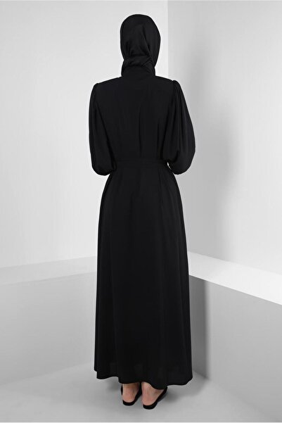 Alvina BALON KOL TAŞ DETAYLI FERACE 80066