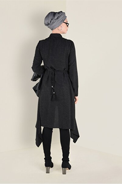 Alvina Asymmetrical Cut Waist Drawstring Tunic 4631