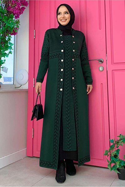 TRENDTESETTÜR ΓΥΝΑΙΚΕΙΟ ΠΡΑΣΙΝΟ (SUMRIT) ΠΛΕΚΤΟ ΜΠΟΥΦΑΝ ΜΕ ΣΧΕΔΙΟ T 70332