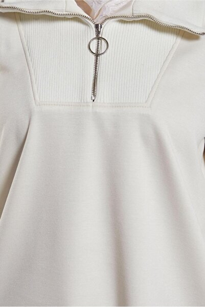 Alvina YAKASI FERMUARLI EŞOFMAN TUNİK 45287