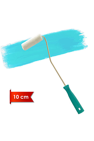 Genel Markalar Dekor-1068 Kadife 3,5 cm Orta Çap 7 mm Tüylü Saplı Vernik Rulo...