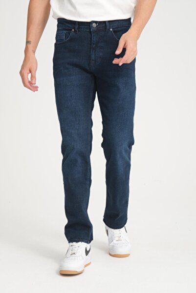 Store rkek Regular Fit Likralı Kot Pantolon - Esnek %98 Pamuk Jean