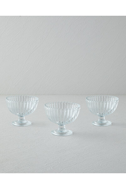 English Home Zenith Glass 3-Piece Cup 170 ml Transparent