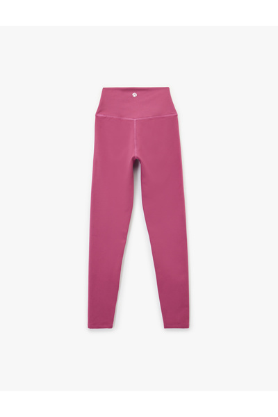 Koton Asimetrik Yüksek Bel Slim Fit Spor Tayt