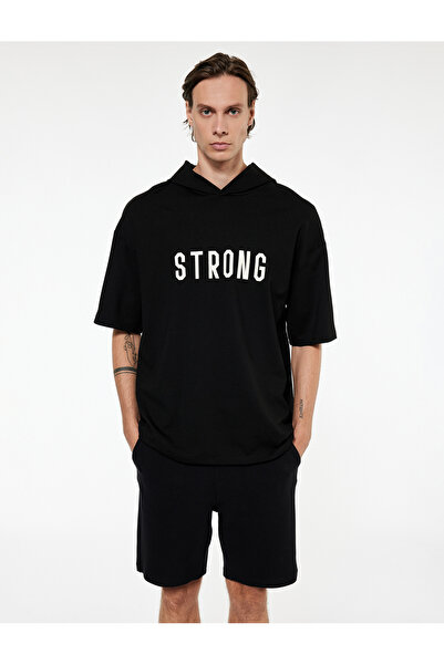 Koton Cotton Sports Shorts with Tie Waist and Pocket Detail