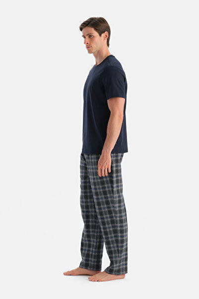 Dagi Multicolor Ekoseli Dokuma Pantolon