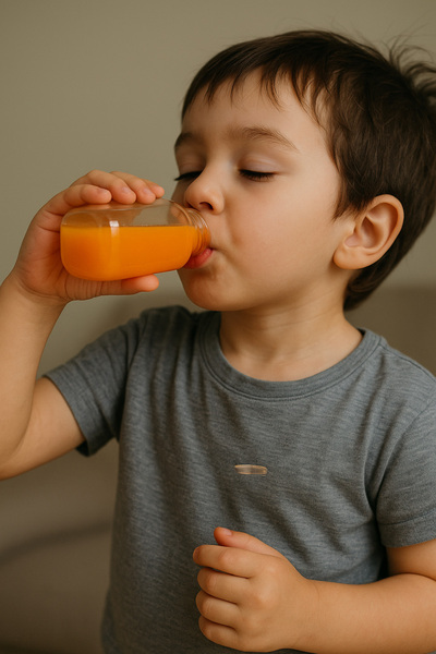 Ezupack Köşeli Okul Piknik Meyve Suyu Smoothie Detoks Ginger Şeffaf Plastik Boş Pet İçecek Şişe Sızdırmaz