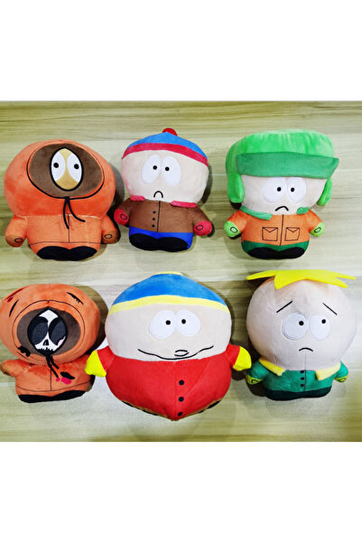 Choice 6 قطع 20 سم ألعاب قطيفة من South North Parks دمية قطيفة كرتونية ستان ك...