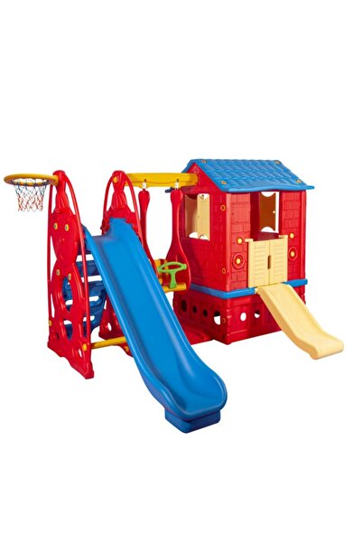 KingKids Oyun Evi Büyük Set Kırmızı