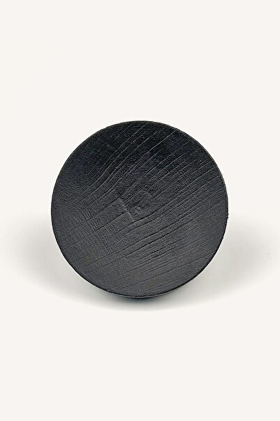 Kulpingo Mâner din lemn de culoare neagră