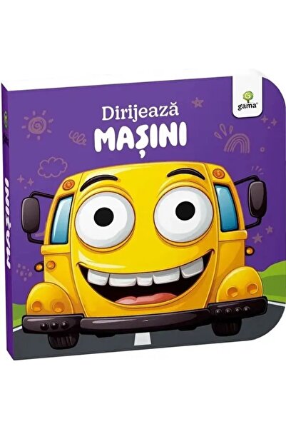 Gama Conduceți mașini, RANGE, 2023, ilustrații color, pentru 1-3 ani