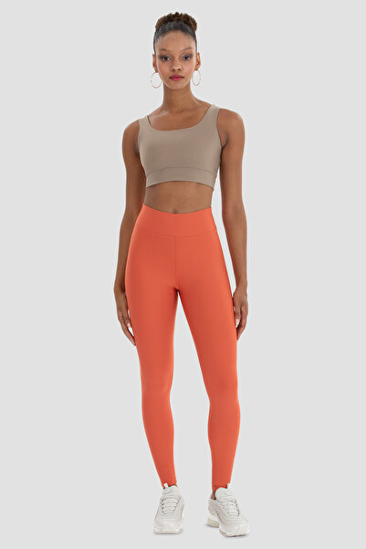 Superstacy Leggings sport cu talie înaltă și detaliu în V