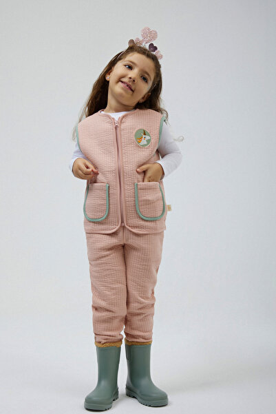 Miela Kids Quilted Jogger Pants