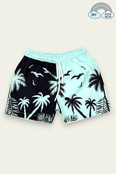 My Kids Wear Paraşşüt Kumaş Çocuk Deniz Şortları
