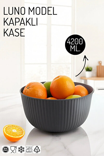 Nandy Home Luno Model 4200ml Bowl - Multi-Purpose Storage Container