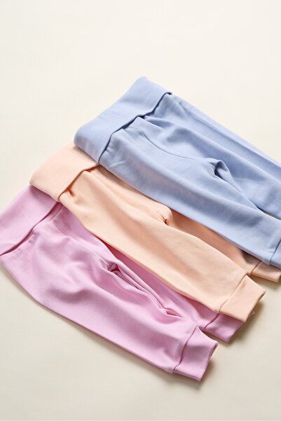 Bondberro 3-Piece Set High Waist Newborn and Baby Tights