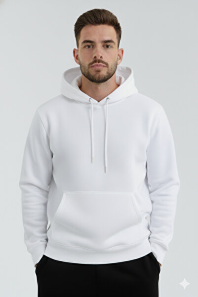 OXVİN Пуховик з капюшоном і капюшоном - Кенгуру кишеня, 3 нитки - ОРИГІНАЛЬНИЙ ВИГЛЯД