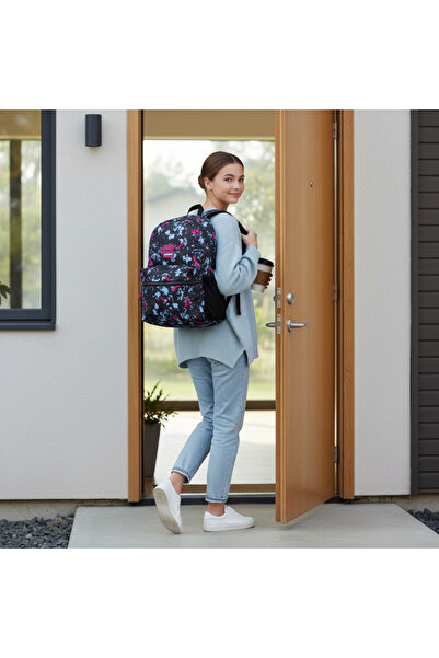 wellwich حقيبة سميكة مقاومة للماء بسحاب باللون الوردي