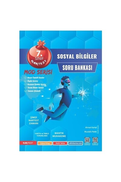 Nartest Yayınevi Nartest 7. Sınıf Mod Sosyal Bilgiler Soru Bankası