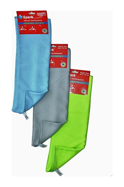 Spark 2311 Mikrofiber Oto Cam Bezi 50x70 Cm. (6 ADET)