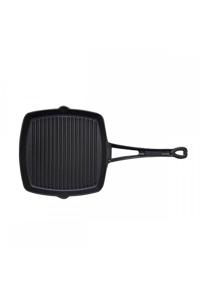 Lava METAL SAPLI IZGARA TAVA 26X26 KALP FİGÜRLÜ .LVECOKGT2626K0