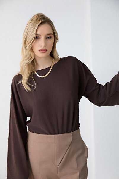 Setre Bej Asimetrik Kapama Belden Lastikli PANTOLON