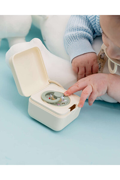 Bibs X Moomin Pacifier Box Emzik Kutusu-Ivory
