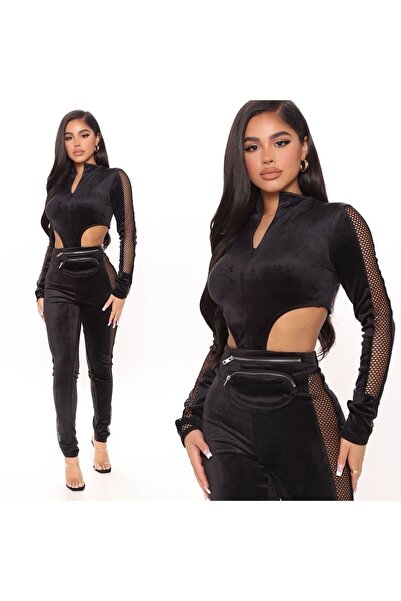 hipnoz butik Kadın Tulum(KEMER ÇANTA DAHİL DEĞİLDİR)