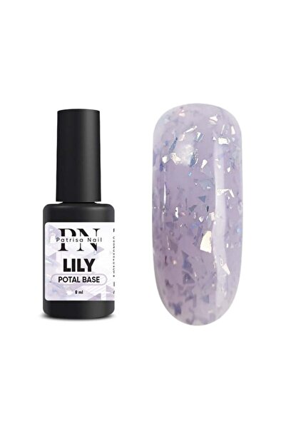 Patrisa Nail Rubber Soğuk Lila Potal Tpo Free Kamuflaj Baz, 8 ml Lily UV LED