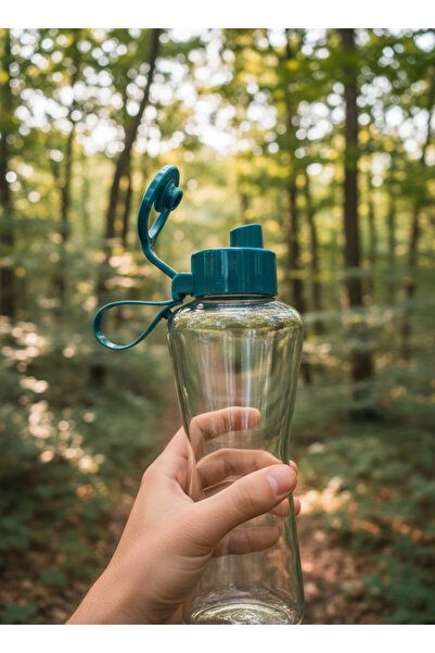 Blissra 750 ml Glass Water Bottle – Leakproof Plastic Lid Flask