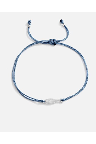 MEKS JEWELS İpli Gümüş Balık Bileklik