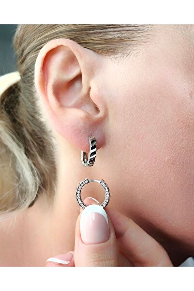 MEKS JEWELS Tasarım Gümüş Küpe