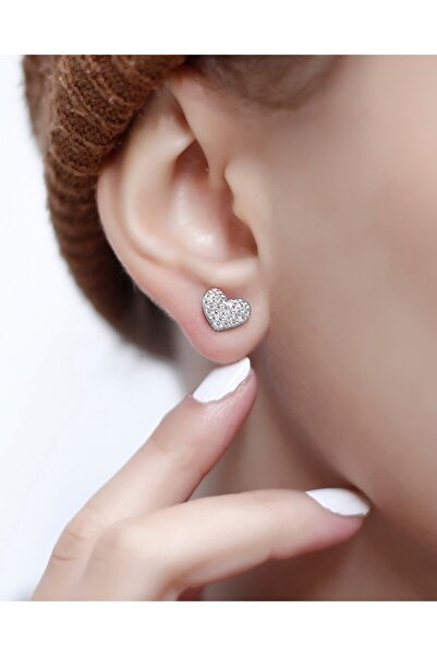 MEKS JEWELS Kalpli Gümüş Küpe