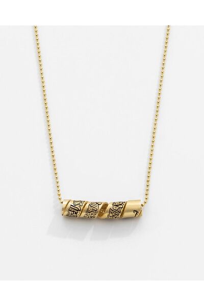 MEKS JEWELS Gümüş Nazar Dualı Kolye