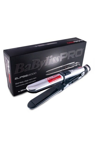 BaByliss Pro Stainless Steel Mini Iron | Black | 215°C