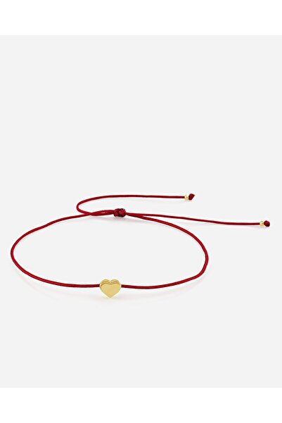 MEKS JEWELS Gümüş Kalpli Halhal